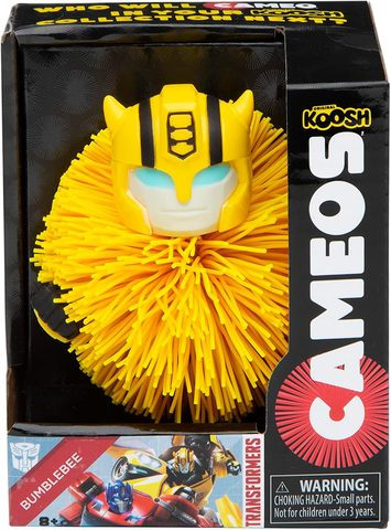 Koosh Cameos Bumblebee from Transformers with yellow strands