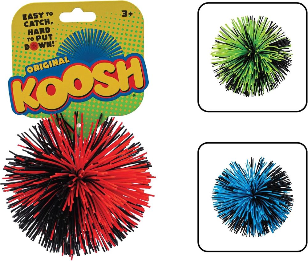 Original Koosh ball 3 inch in a bright single color